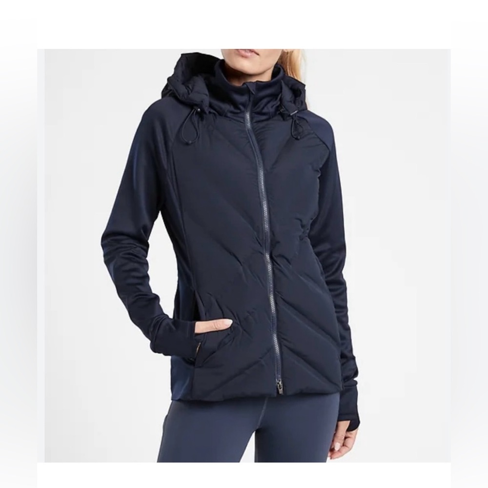 Athleta Inlet Jacket| 2x | Navy
